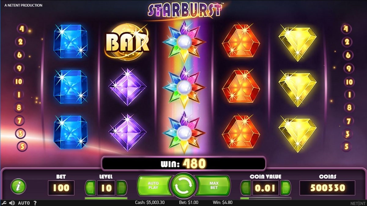 starburst slot free spins