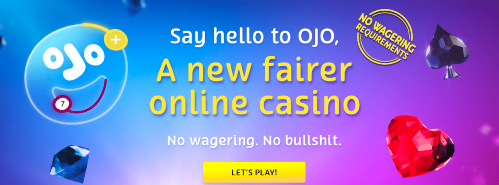 Playojo no wagering