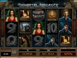 immortal romance slot