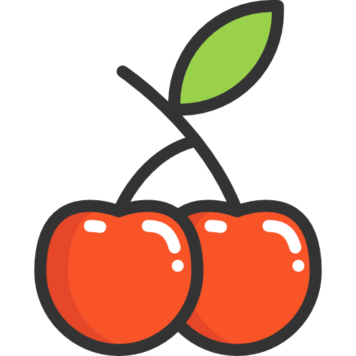 cherry slot symbol icon