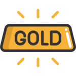 gold bar icon