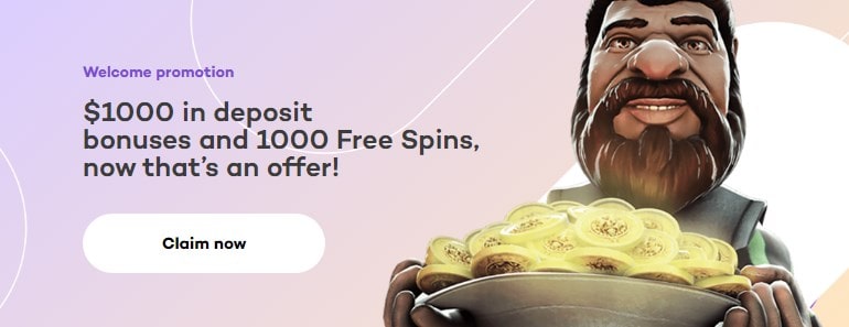 21.com Casino Welcome Promotion