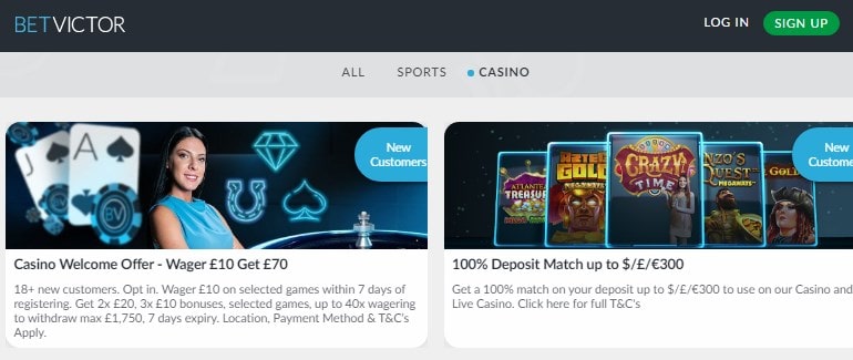 BetVictor Casino