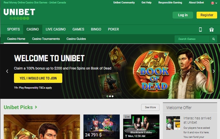 Unibet Casino