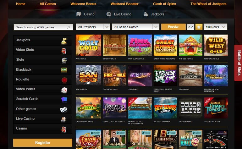 Videoslots Casino