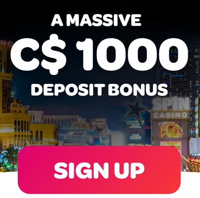 Spin Casino Registration Step 1