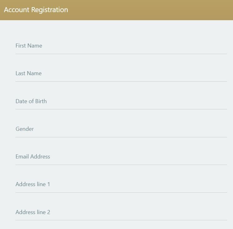 Villento Casino Registration Step 2