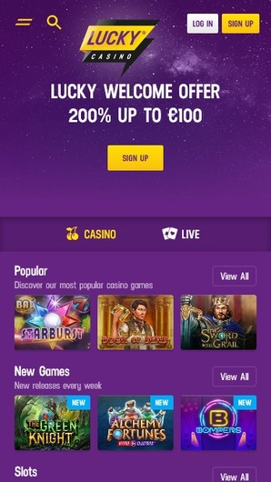 Lucky Casino Mobile