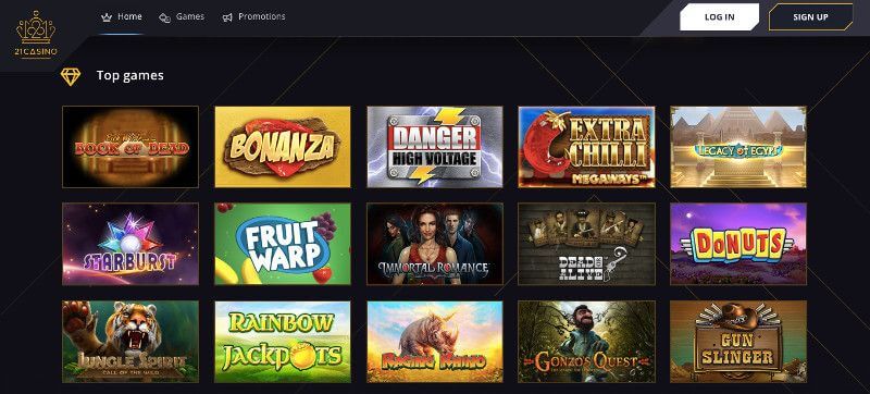 21 Casino games