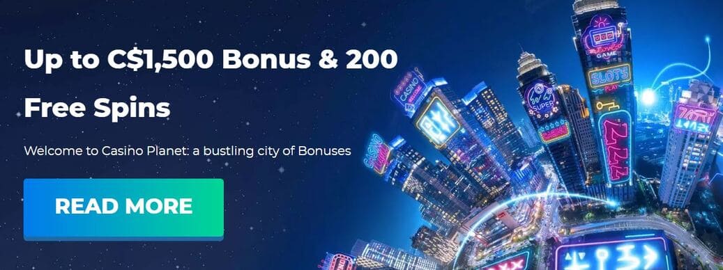 Casino Planet Welcome Bonus