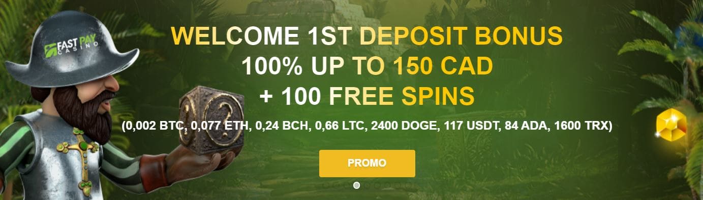 Fastpay Casino Welcome Bonus