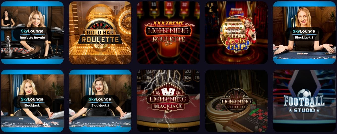 Hiperwin Casino Live Dealer