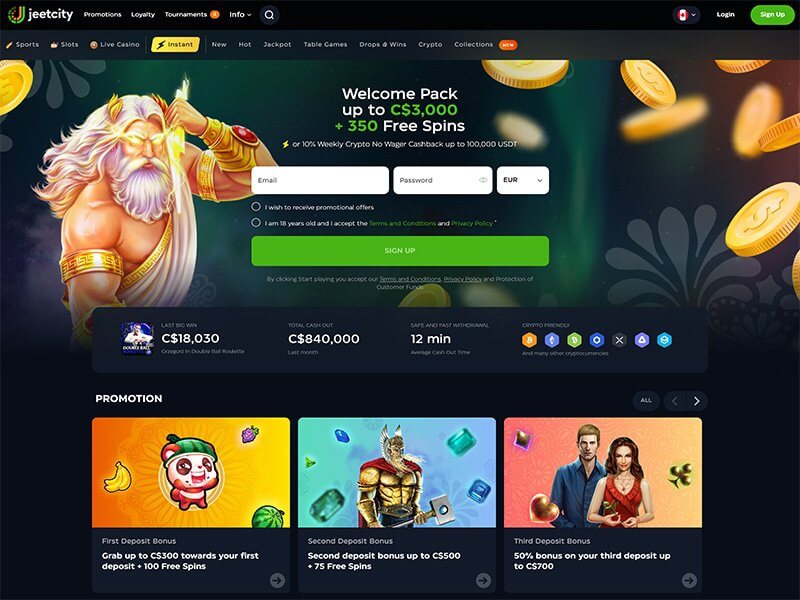 jeetcity casino bonus