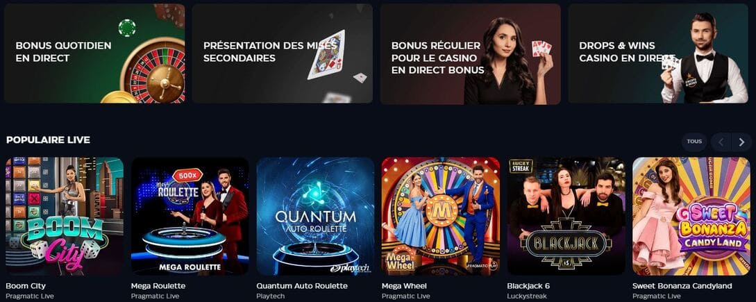 JeetCity Casino en direct