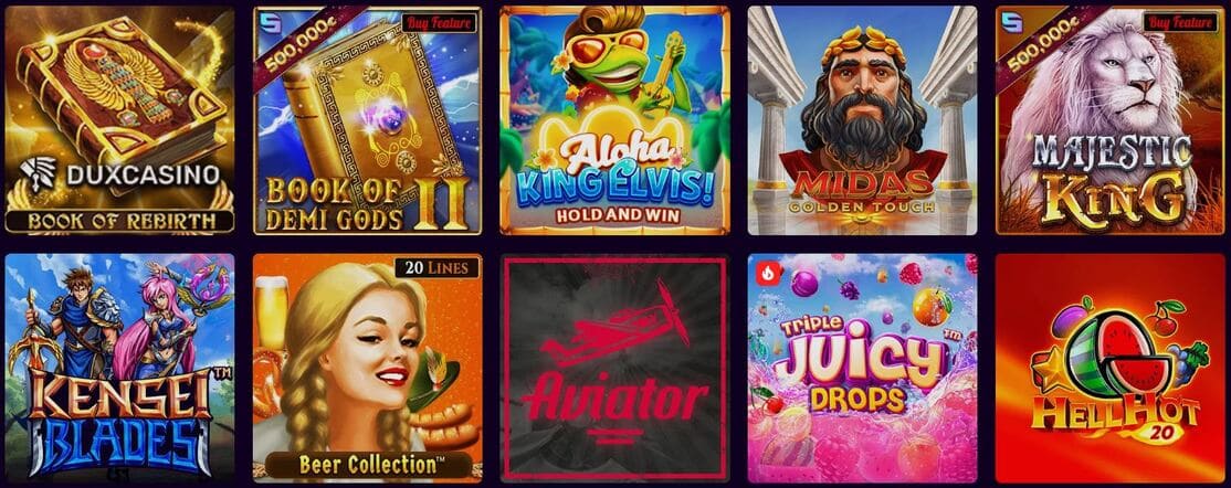 Dux Casino Games