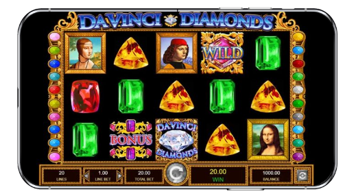 da vinci diamonds mobile