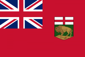 Manitoba province flag