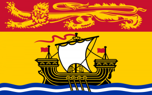 New Brunswick province flag