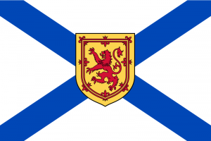 Nova Scotia province flag