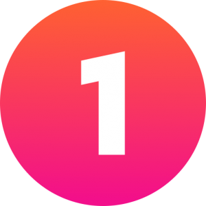 Number one icon image