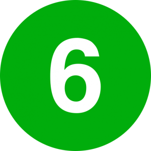 Number six icon