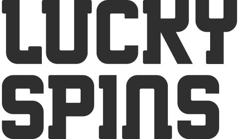 Lucky Spins Casino black letters logo