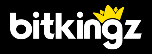 Bitkingz Casino logo on black background