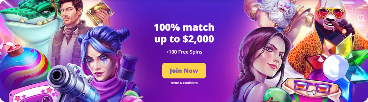 Casino Days up to $2000 bonus offer banner