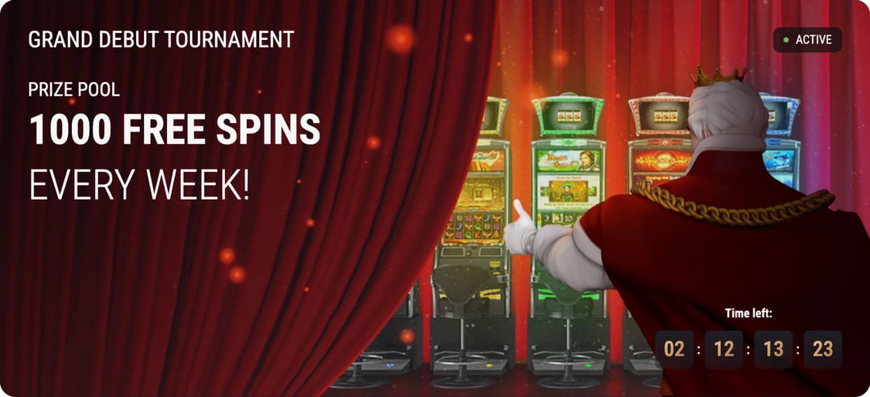 King Billy Casino Grand Debut Tournament screenshot