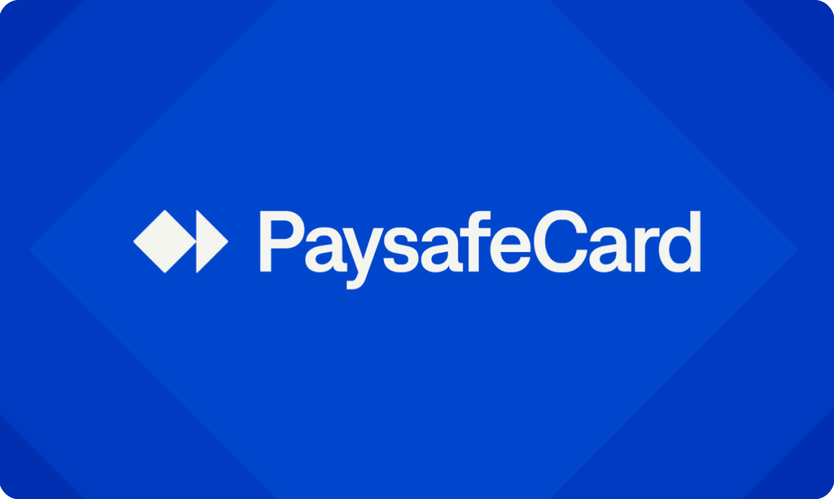 PaysafeCard logo banner