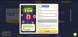 Register At Gamblezen