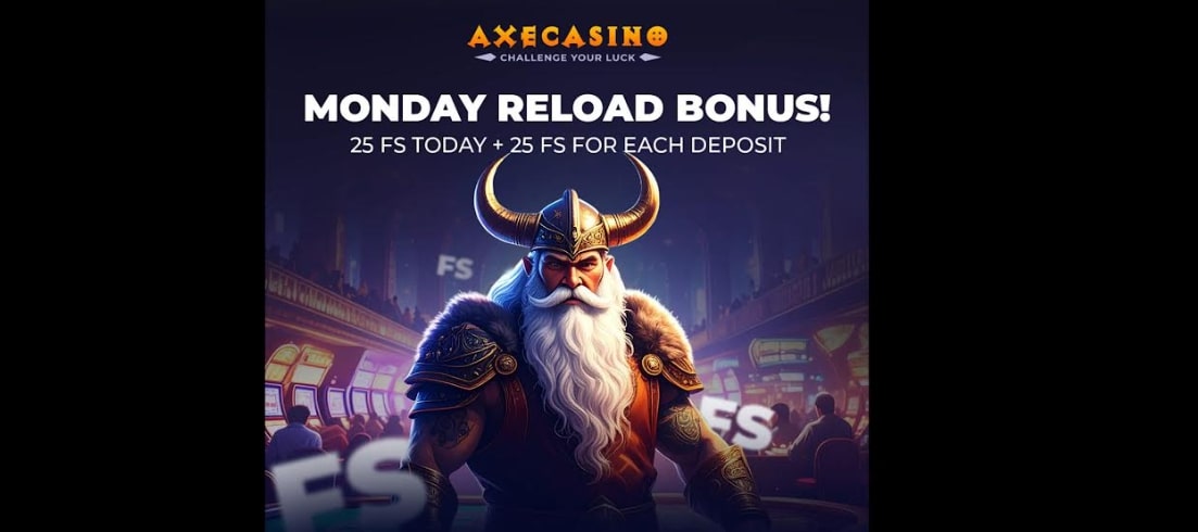 axe casino reload bonus