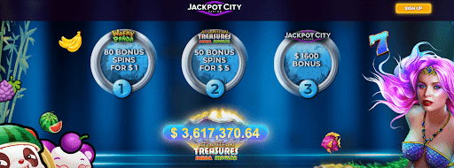 jackpot city casino $1 deposit