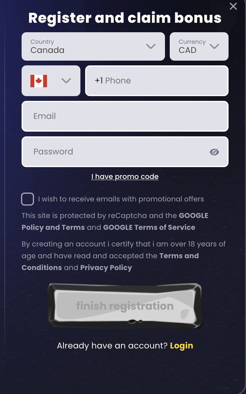slotsgem registration
