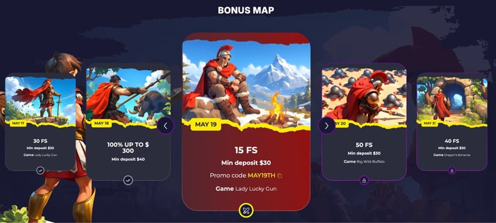 slota bonus map