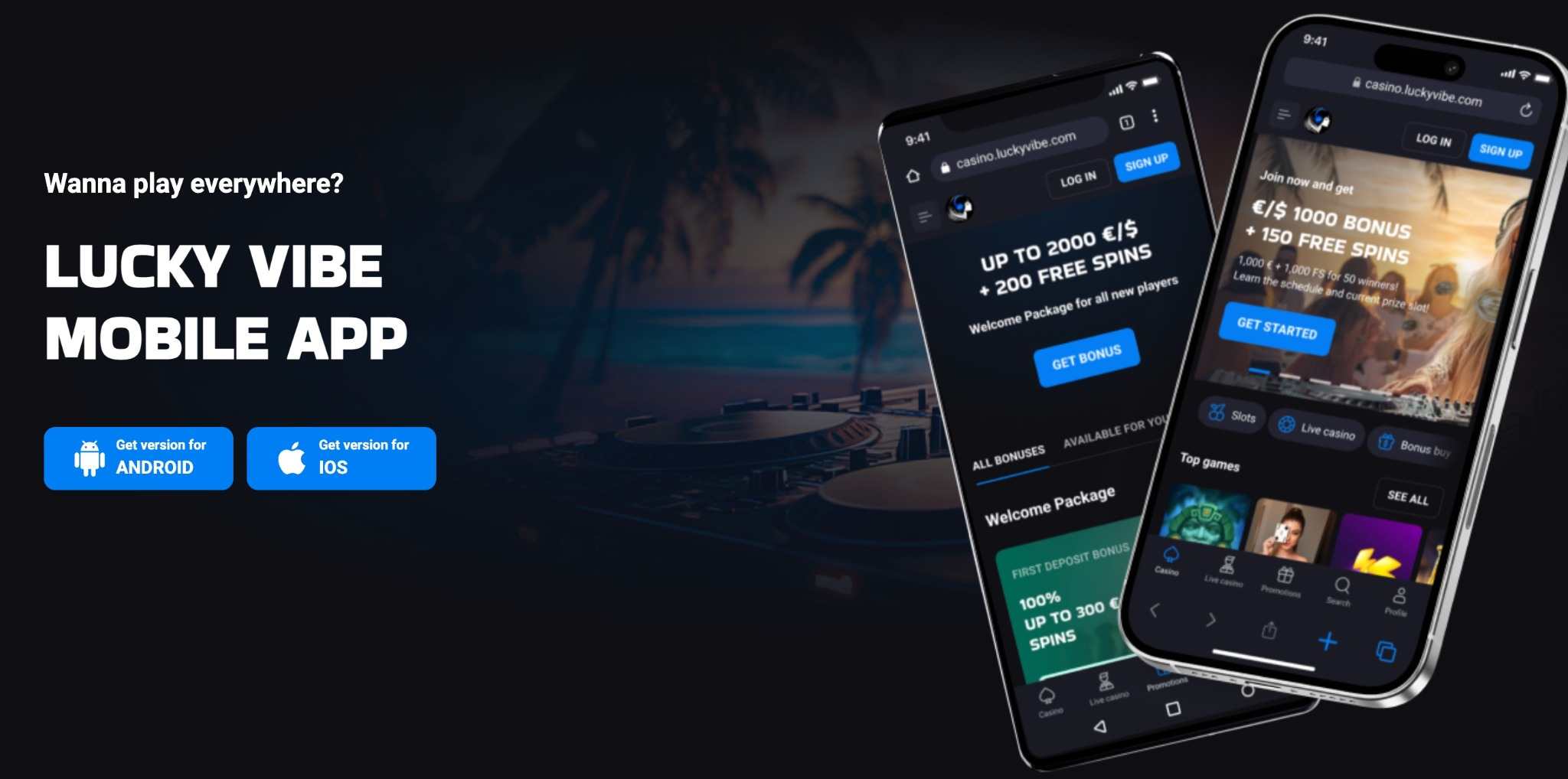 luckyvibe apps
