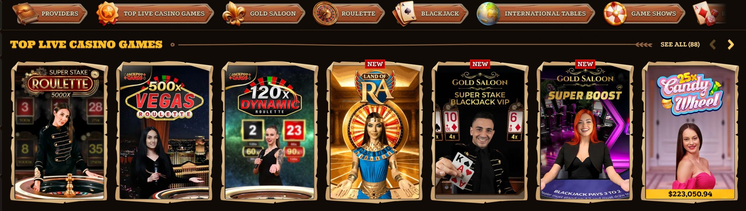 lizaro live casino