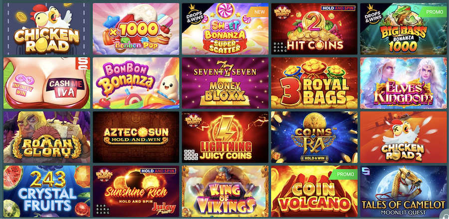 22casino slots