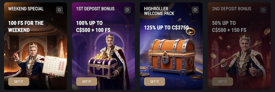king billy casino bonus