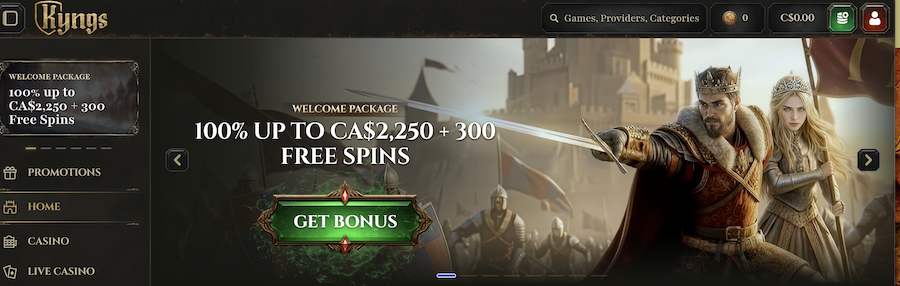 kyngs casino canada